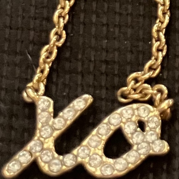 Kate Spade Gold XO Pendant Necklace - Picture 4 of 7